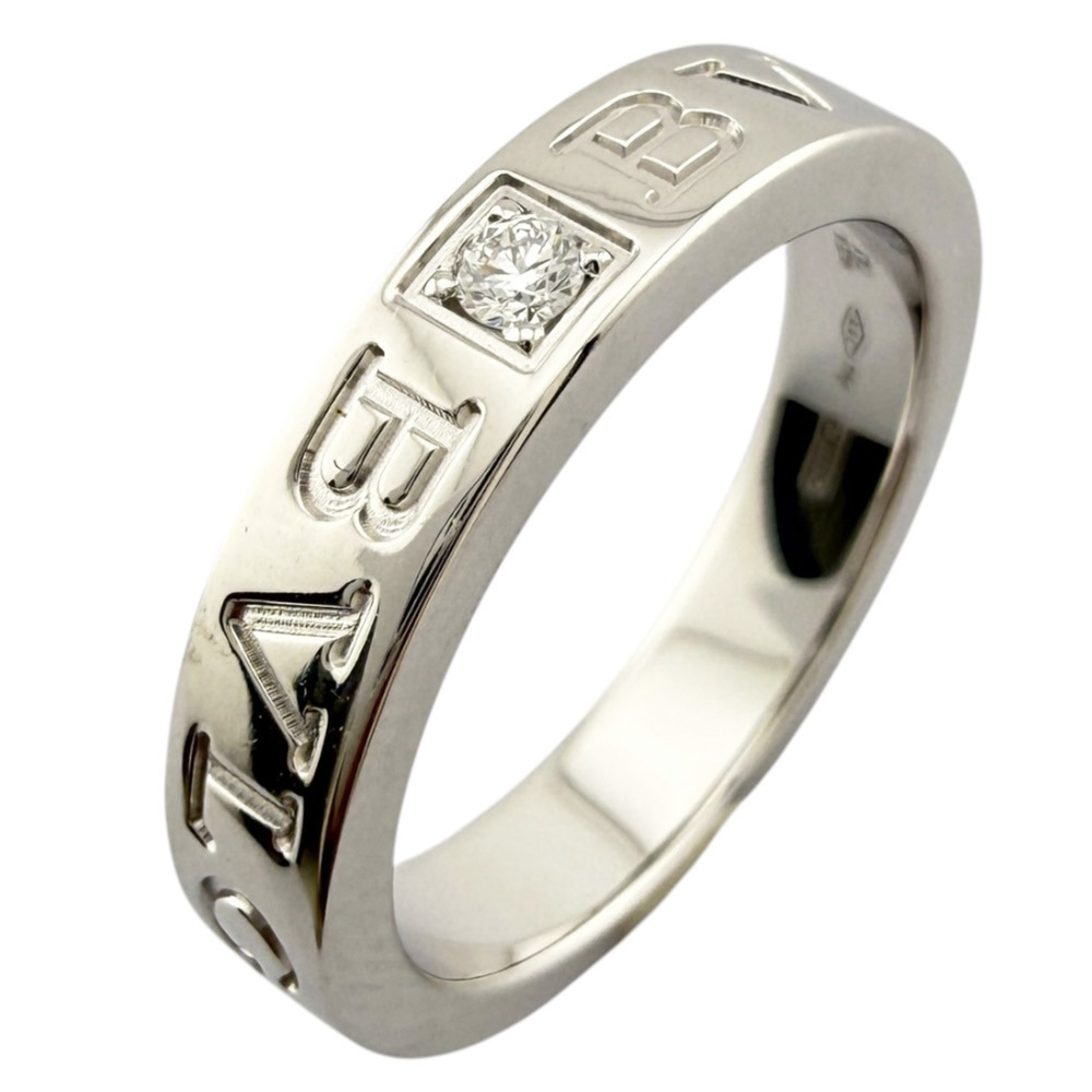 BVLGARI 18k Silver Diamond Ring